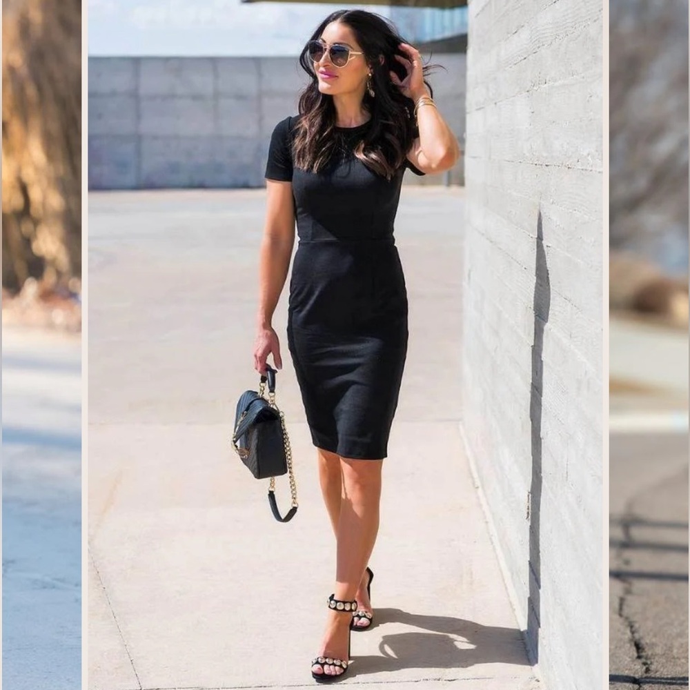 🍒 Sexy Modest BRIGITTE BRIANNA LITTLE BLACK DRESS